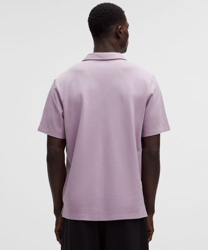 Lululemon Pique Performer Johnny-Collar Short-Sleeve Shirt