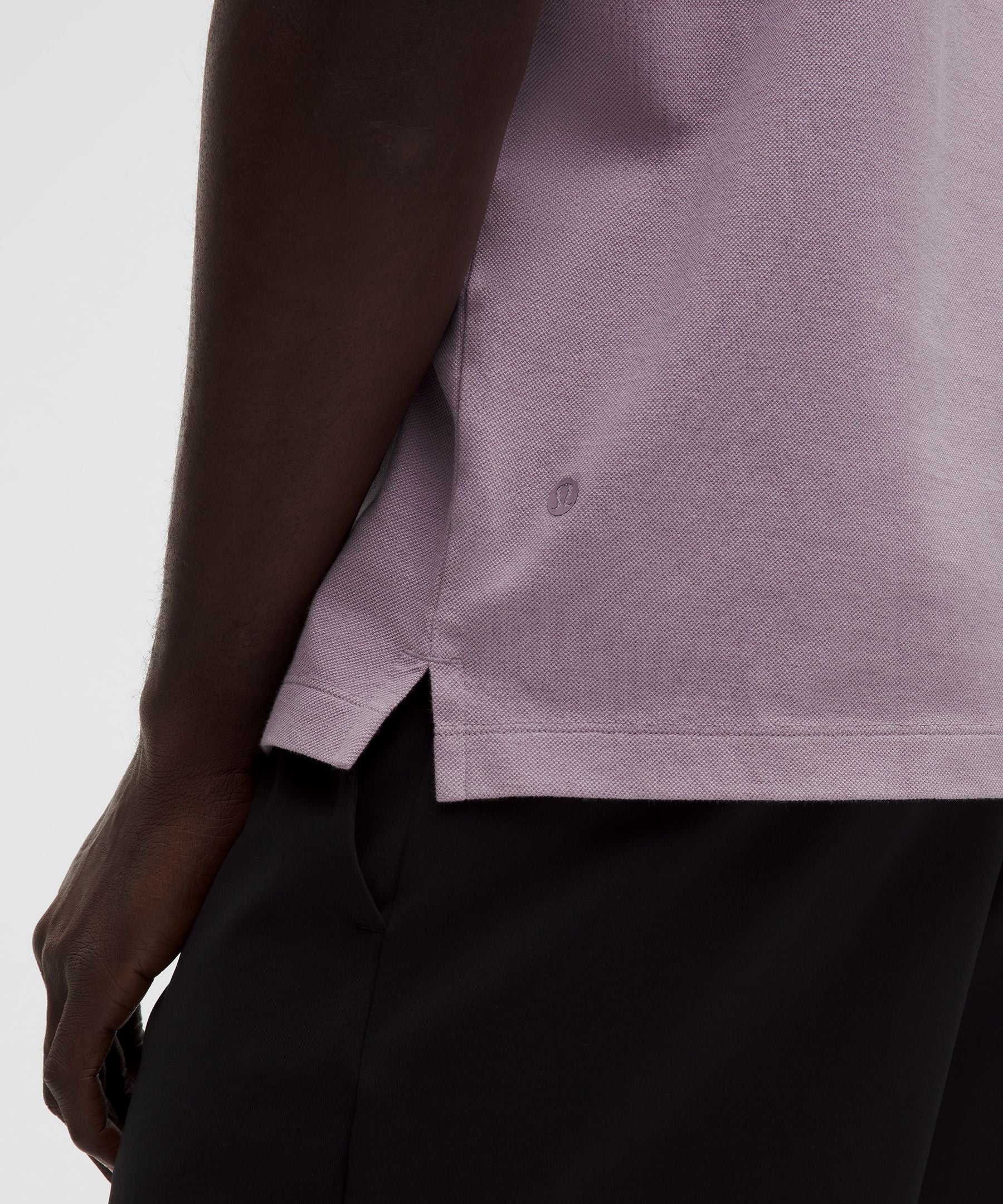 Lululemon Pique Performer Johnny-Collar Short-Sleeve Shirt