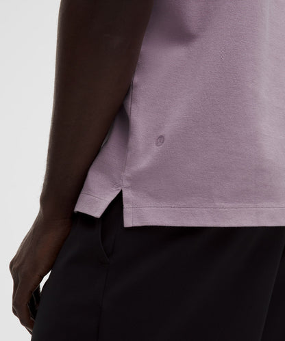 Lululemon Pique Performer Johnny-Collar Short-Sleeve Shirt