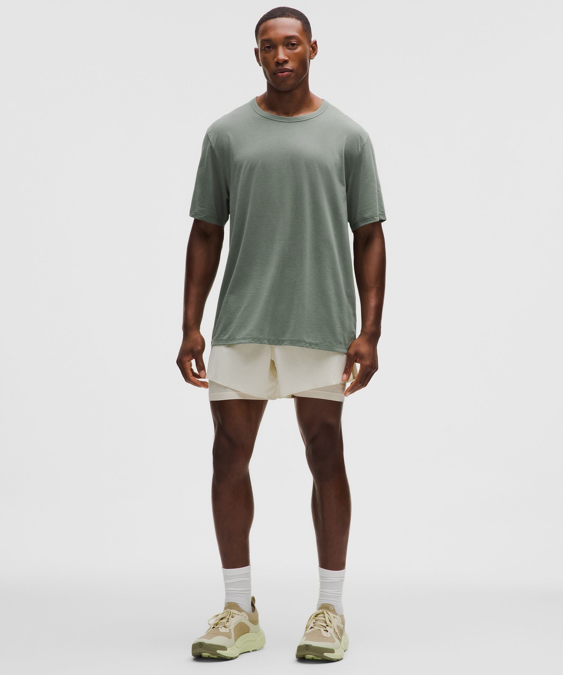 Lululemon Mile Maker Mesh Short-Sleeve T-Shirt