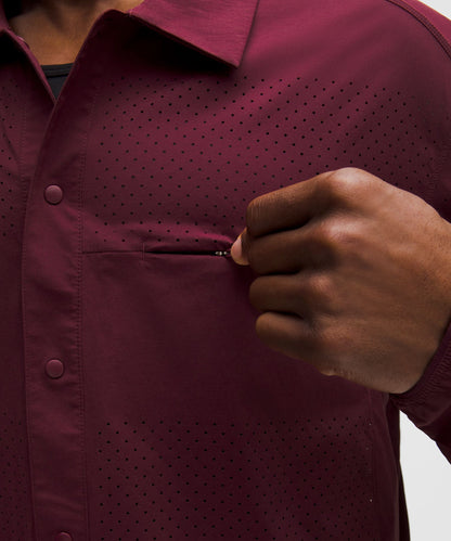 Lululemon Perforated Running Overshirt
