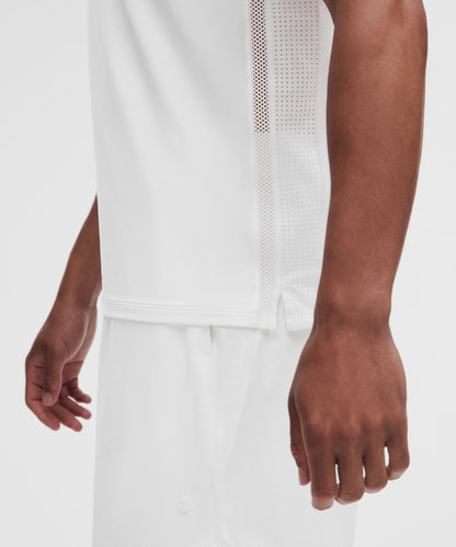Lululemon UV-Protective Mesh Panelled Tennis Shirt