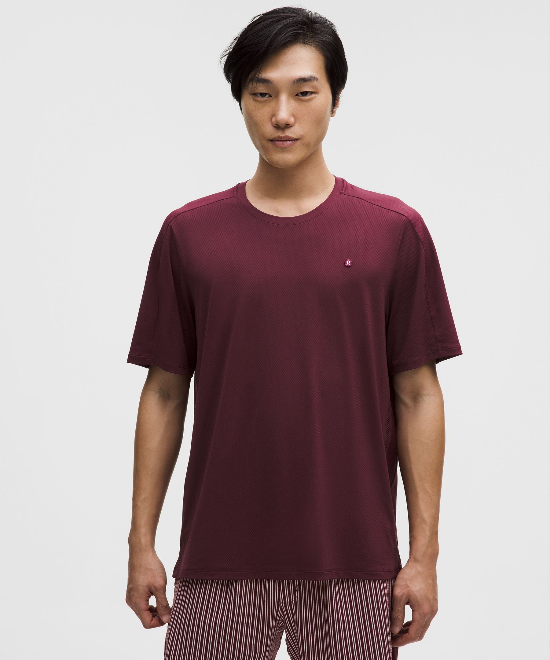 Lululemon UV-Protective Mesh Panelled Tennis Shirt