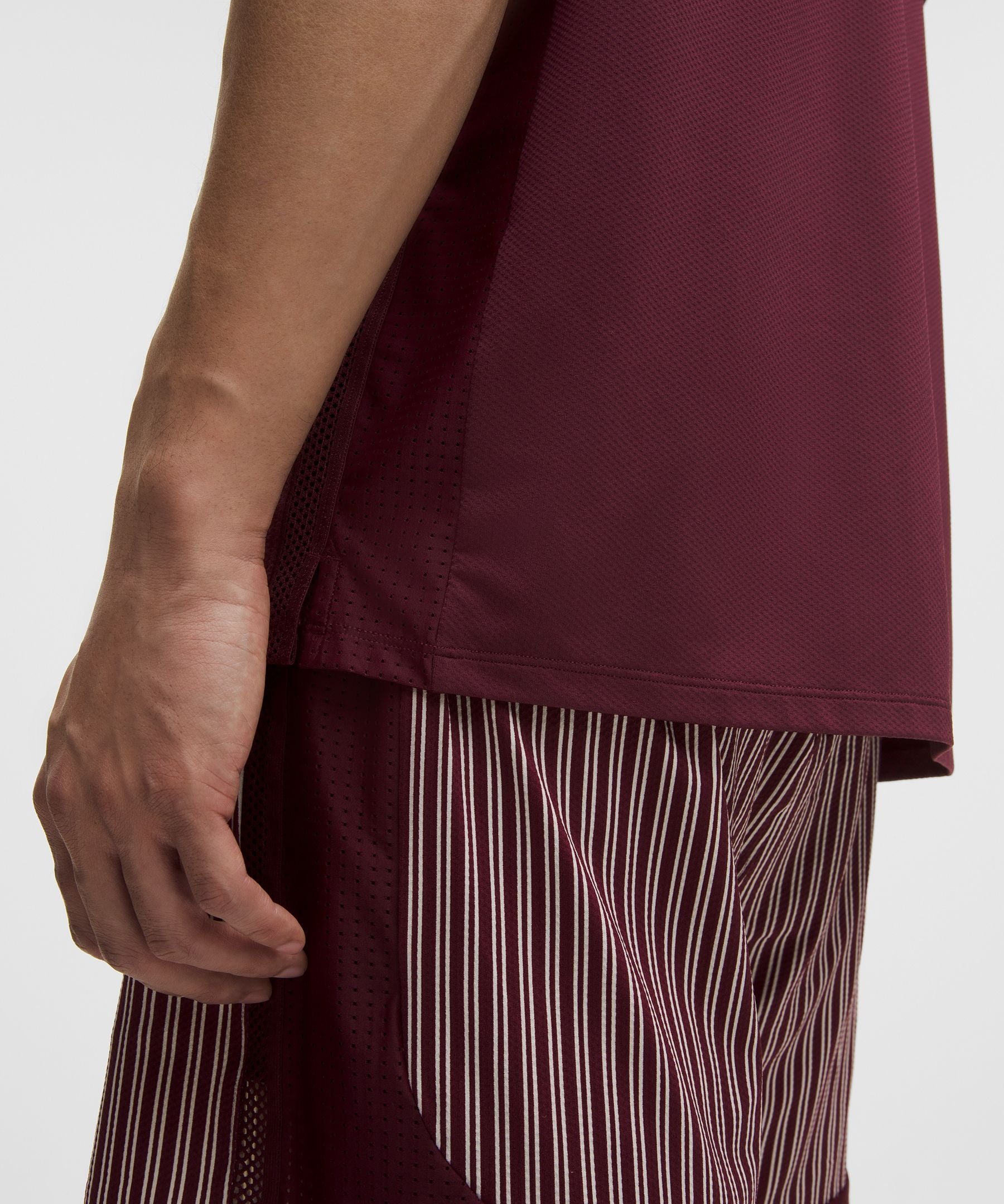 Lululemon UV-Protective Mesh Panelled Tennis Shirt
