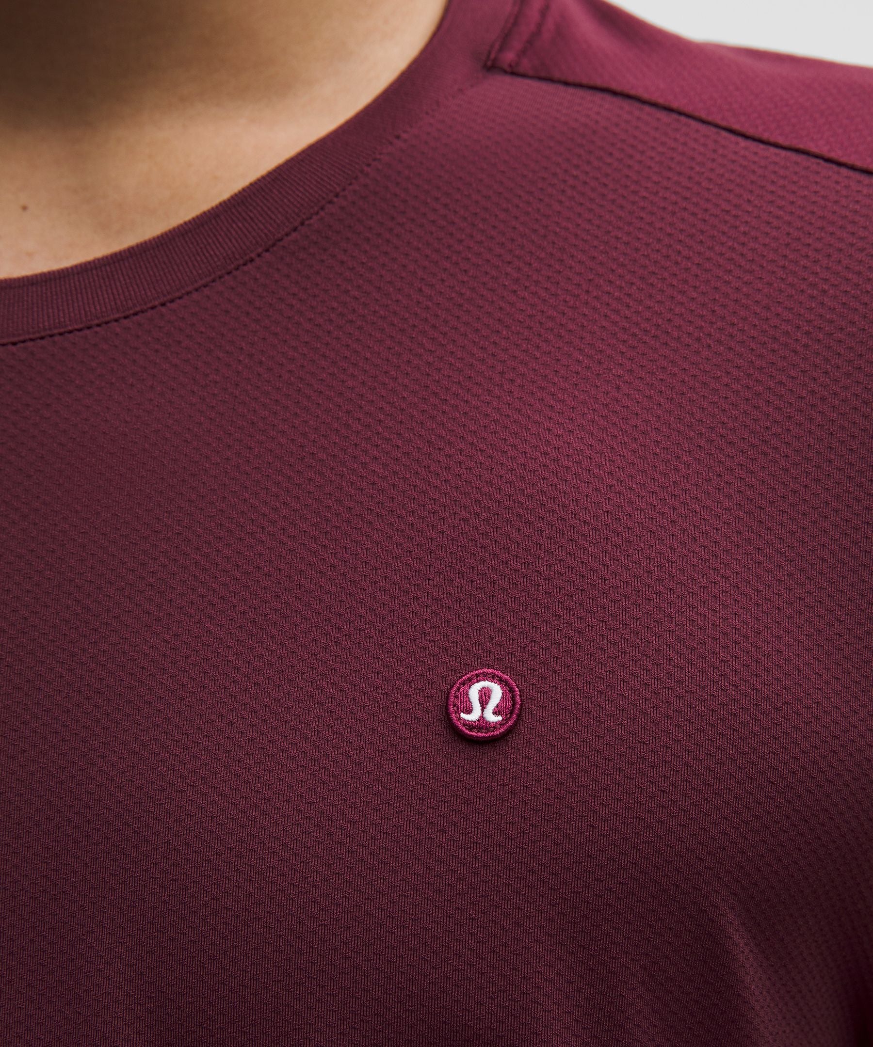 Lululemon UV-Protective Mesh Panelled Tennis Shirt