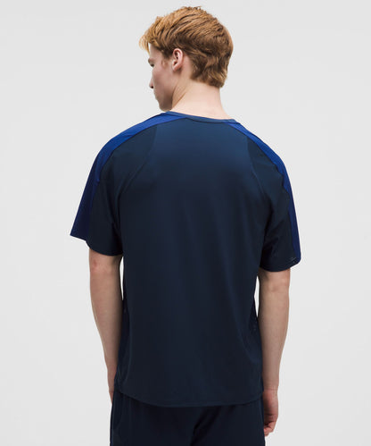 Lululemon UV-Protective Mesh Panelled Tennis Shirt