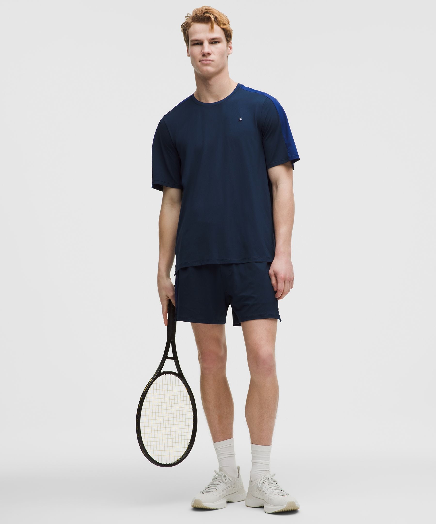 Lululemon UV-Protective Mesh Panelled Tennis Shirt