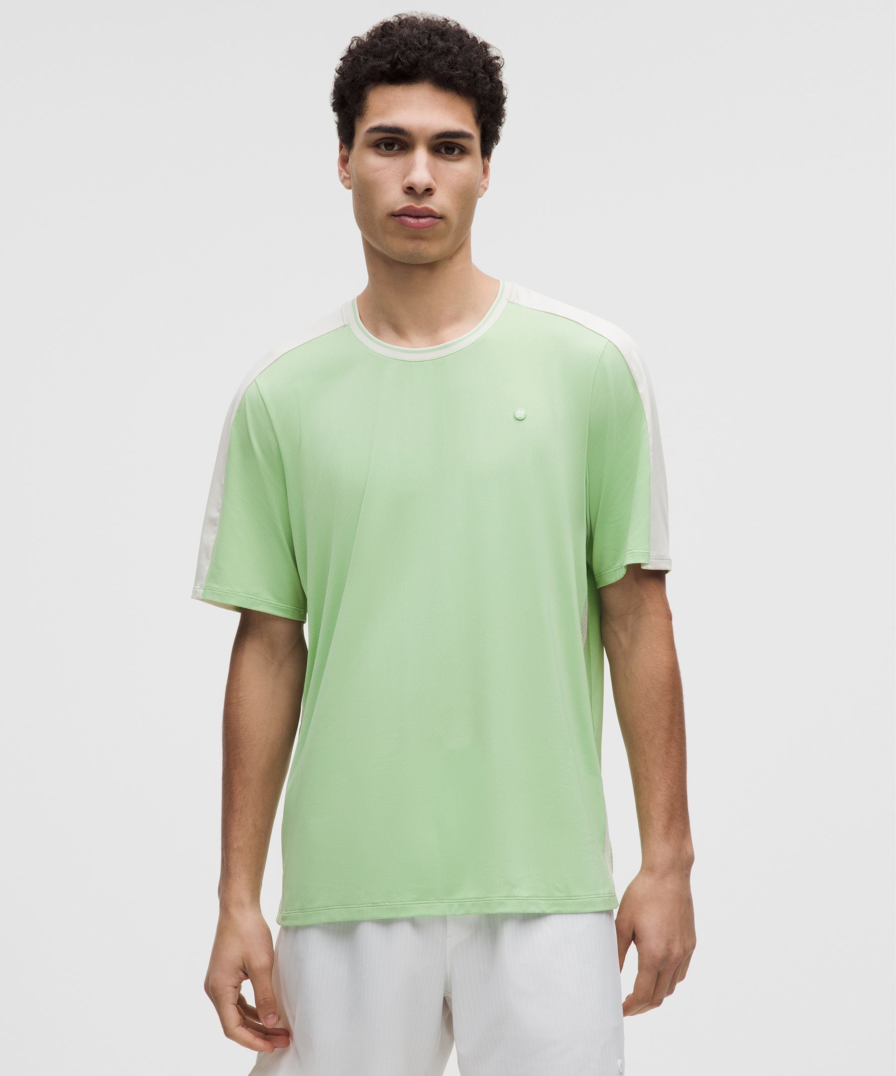 Lululemon UV-Protective Mesh Panelled Tennis Shirt