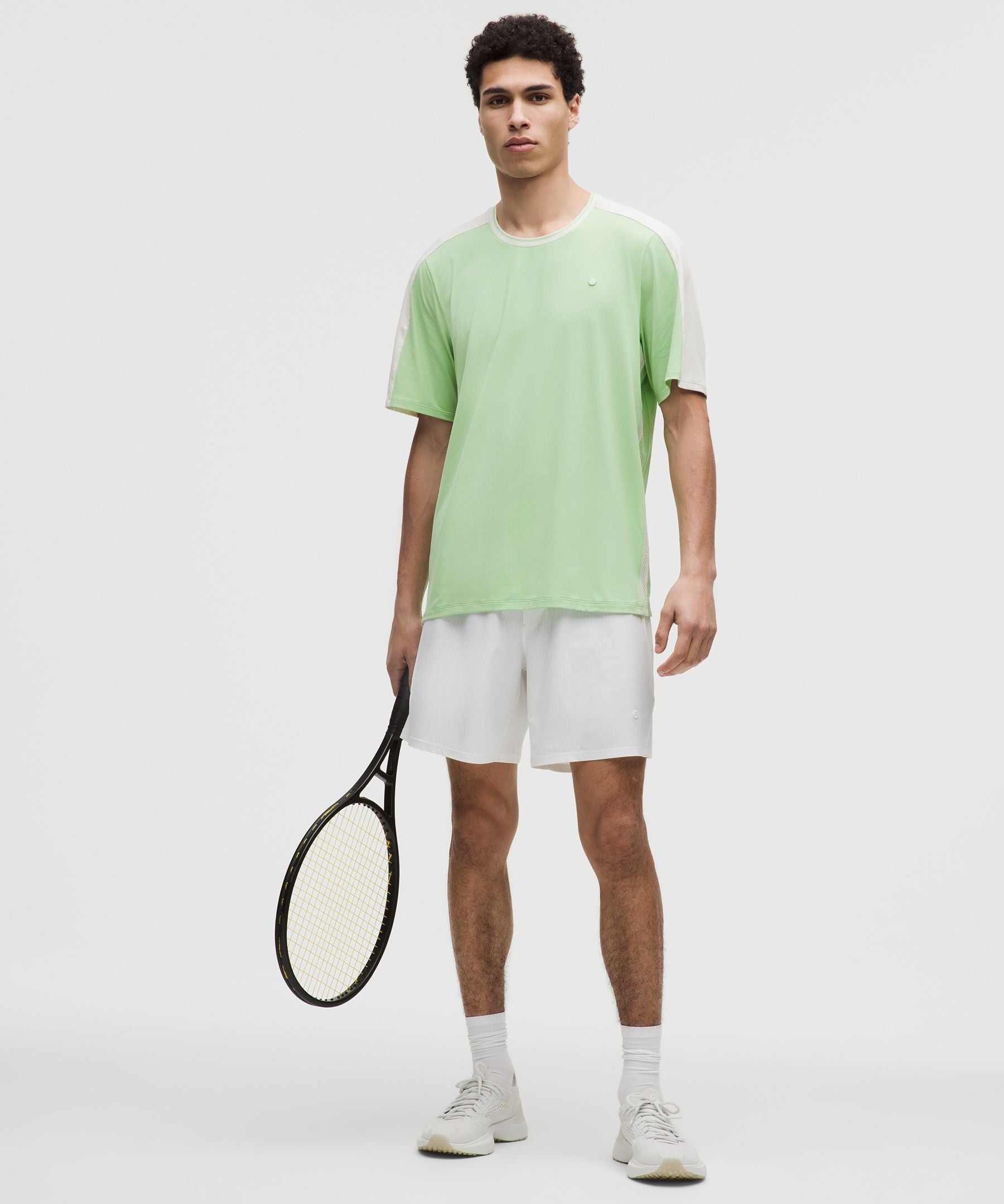 Lululemon UV-Protective Mesh Panelled Tennis Shirt