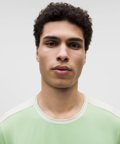 Lululemon UV-Protective Mesh Panelled Tennis Shirt