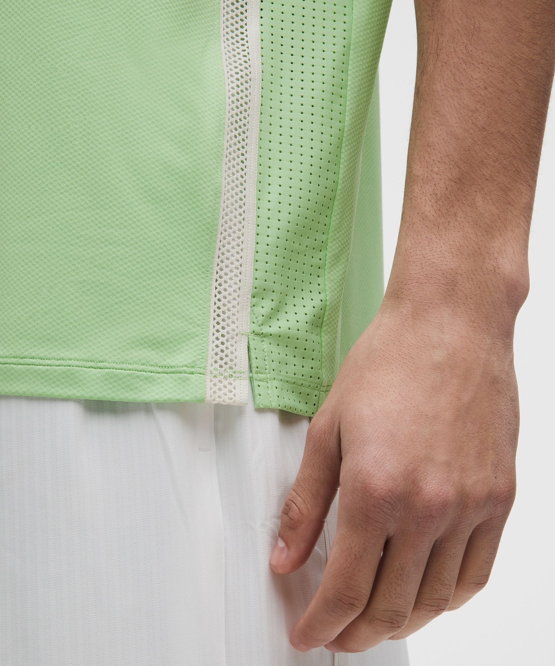 Lululemon UV-Protective Mesh Panelled Tennis Shirt
