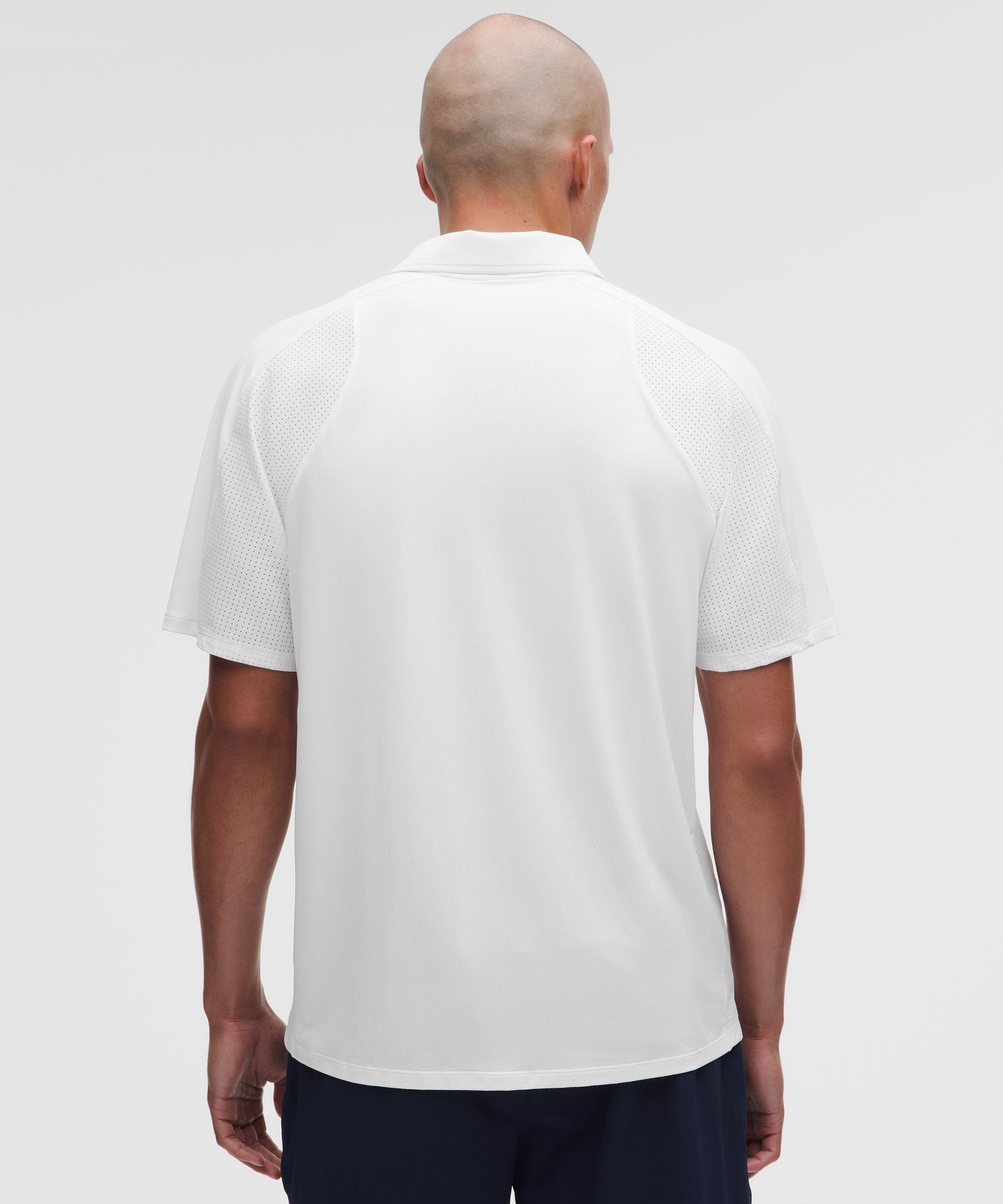 Lululemon Mesh Panelled Tennis Polo Shirt