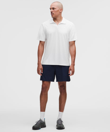 Lululemon Mesh Panelled Tennis Polo Shirt