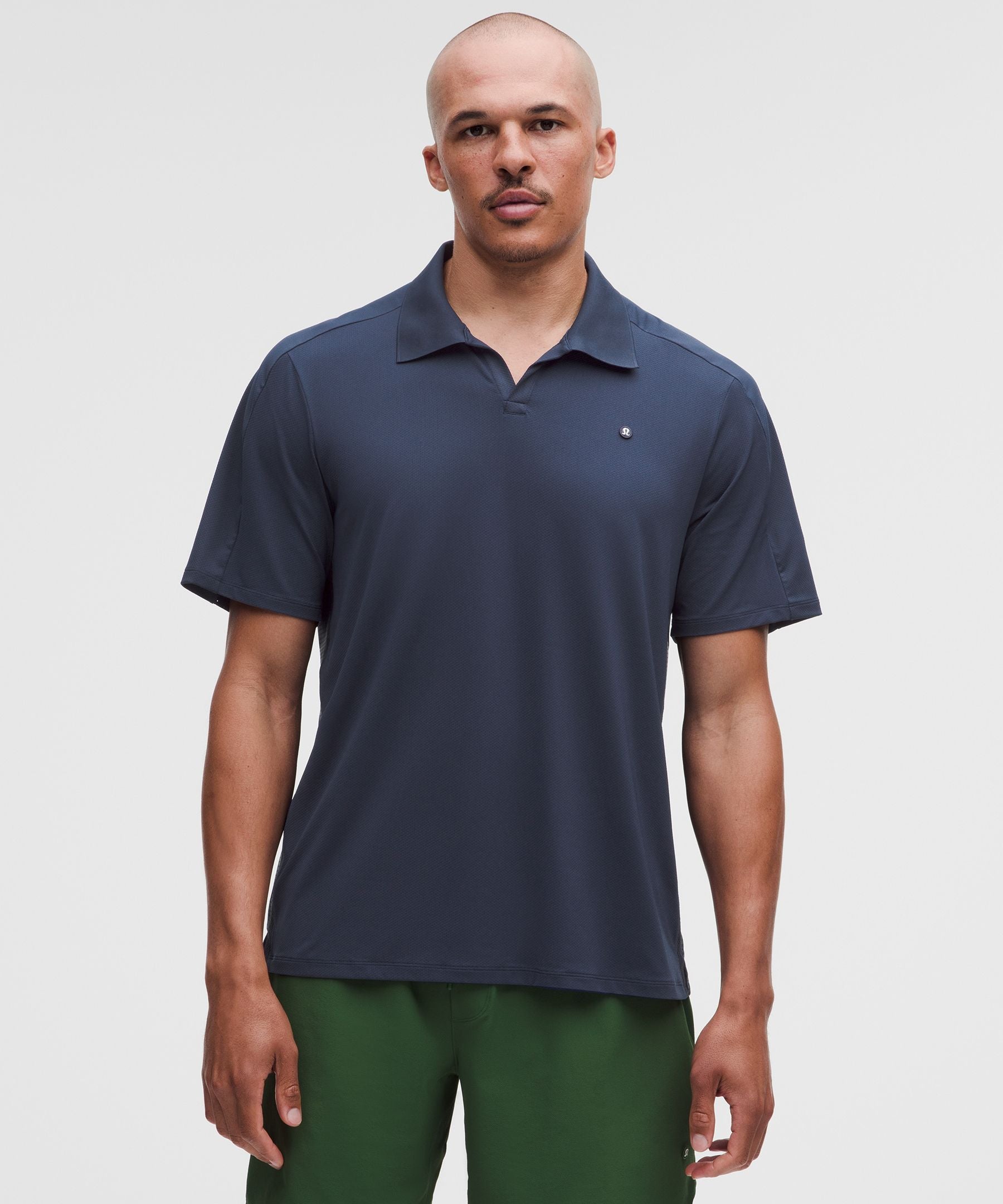 Lululemon Mesh Panelled Tennis Polo Shirt