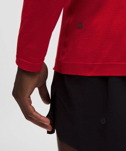 Lululemon Metal Vent Tech Long-Sleeve Shirt *Stripe