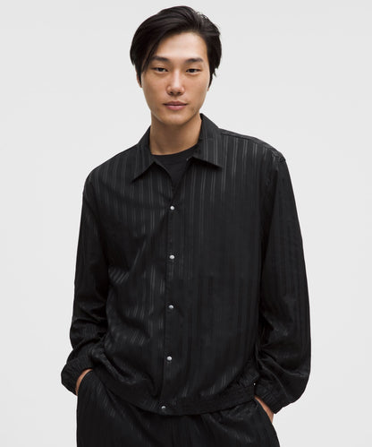 Lululemon Satin Stripe Coaches Jacket