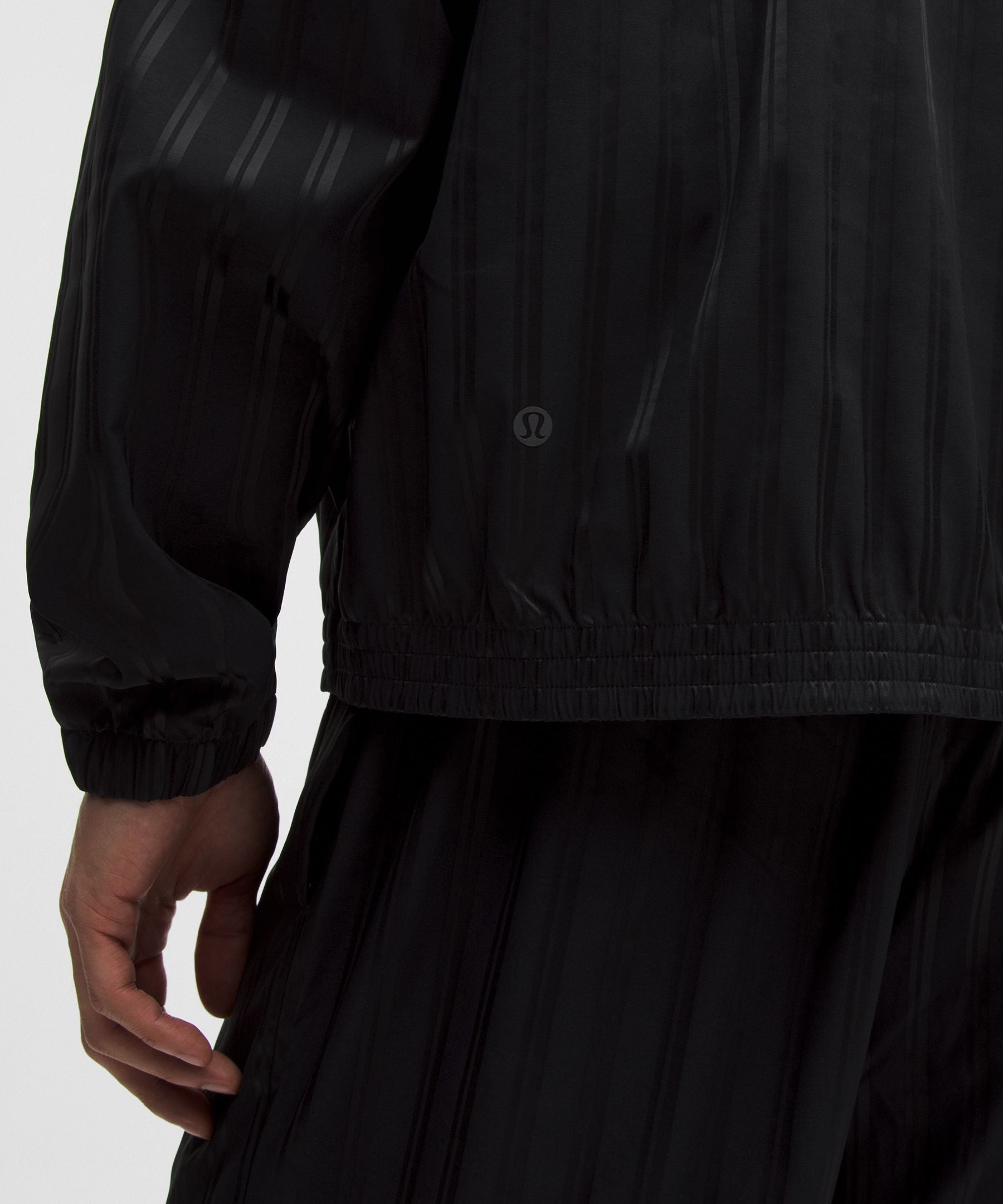 Lululemon Satin Stripe Coaches Jacket