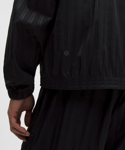 Lululemon Satin Stripe Coaches Jacket