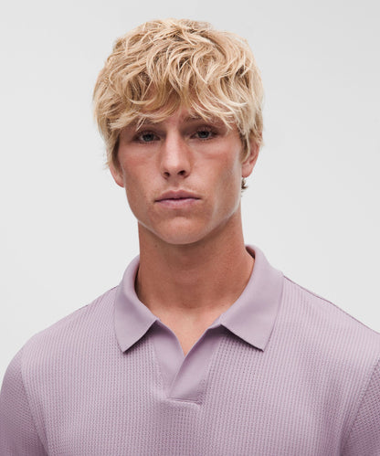 Lululemon Textured Seamless Polo Shirt