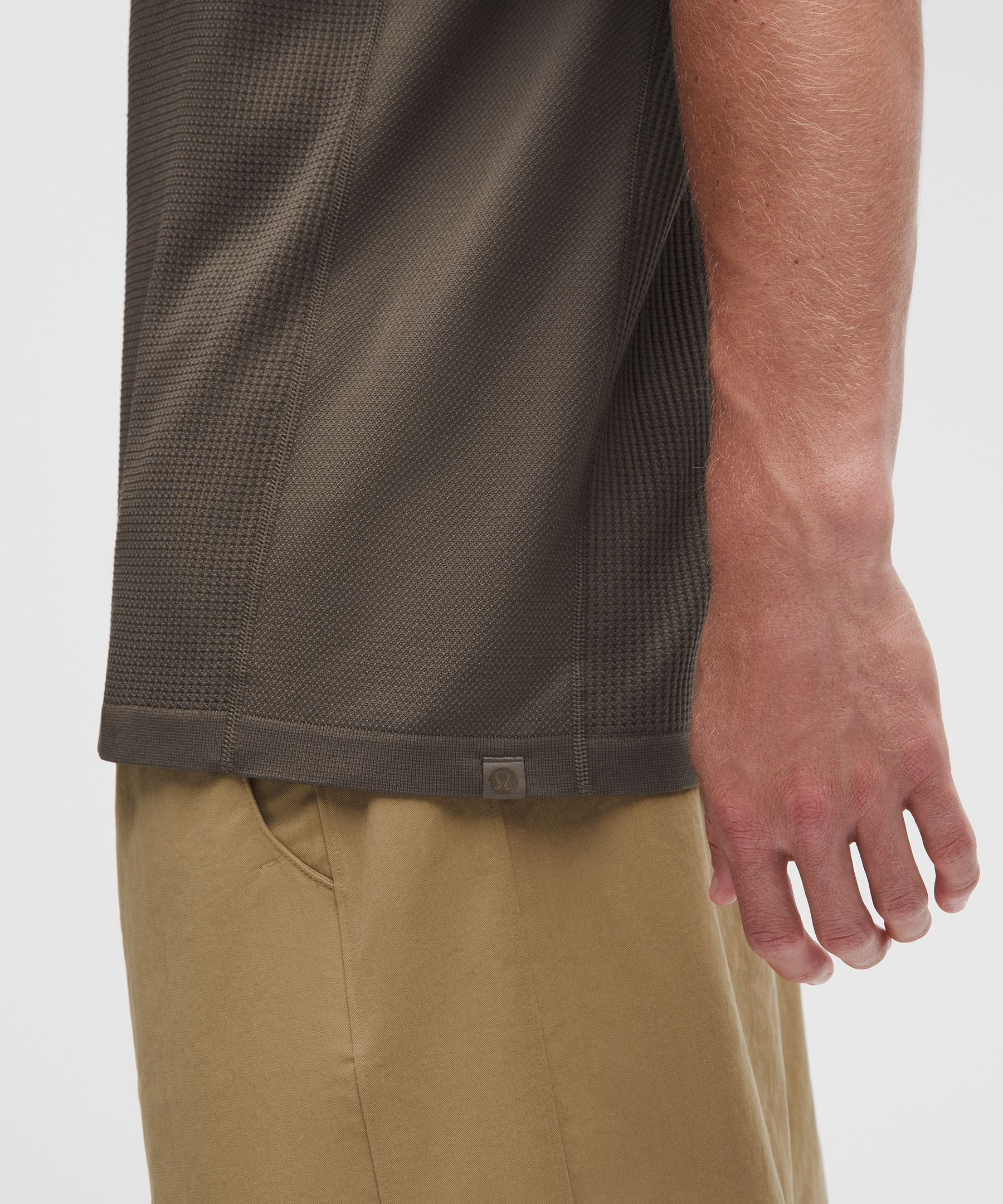 Lululemon Textured Seamless Polo Shirt