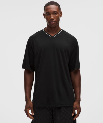 Lululemon Relaxed-Fit Collared Jersey Short-Sleeve Shirt
