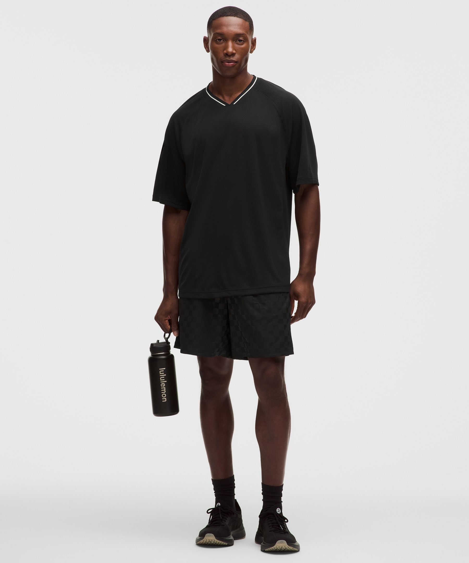 Lululemon Relaxed-Fit Collared Jersey Short-Sleeve Shirt
