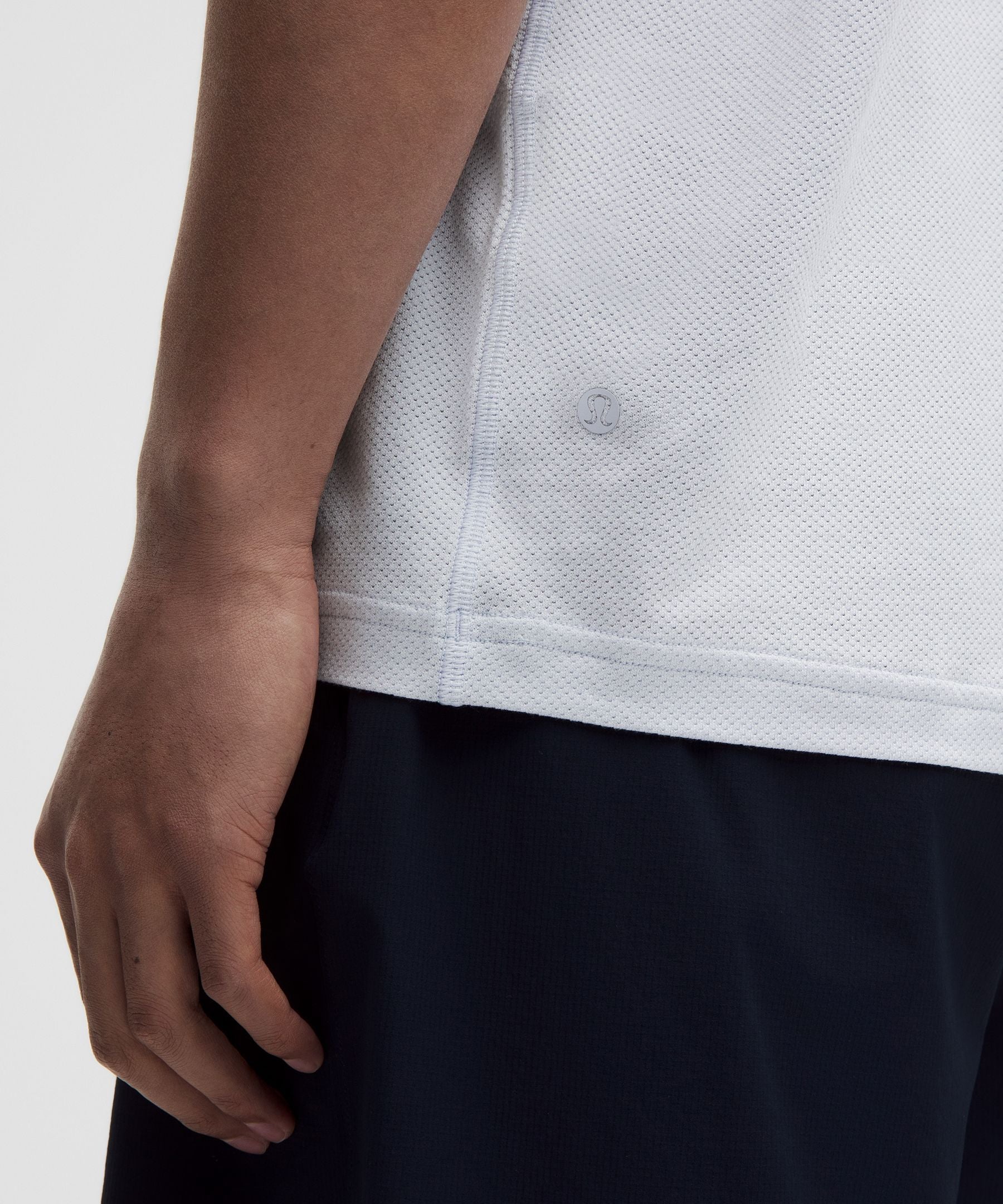 Lululemon Mesh-Knit Jersey Short-Sleeve Shirt