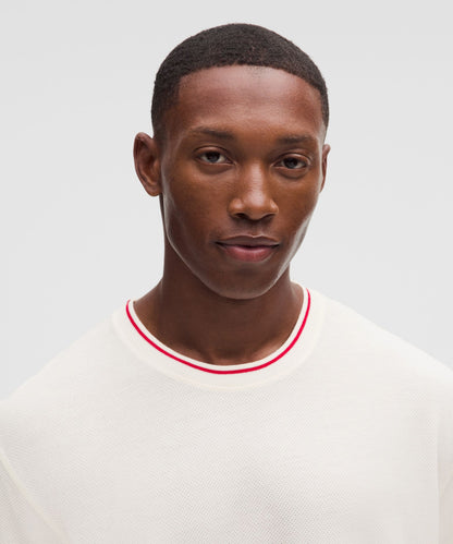 Lululemon Mesh-Knit Jersey Short-Sleeve Shirt
