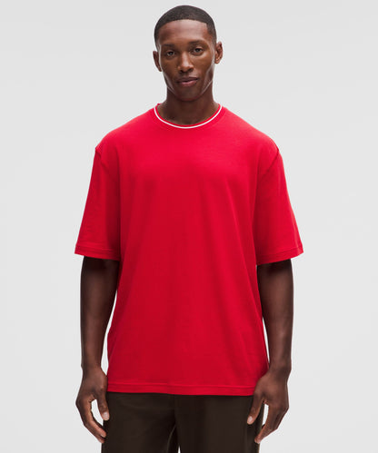 Lululemon Mesh-Knit Jersey Short-Sleeve Shirt