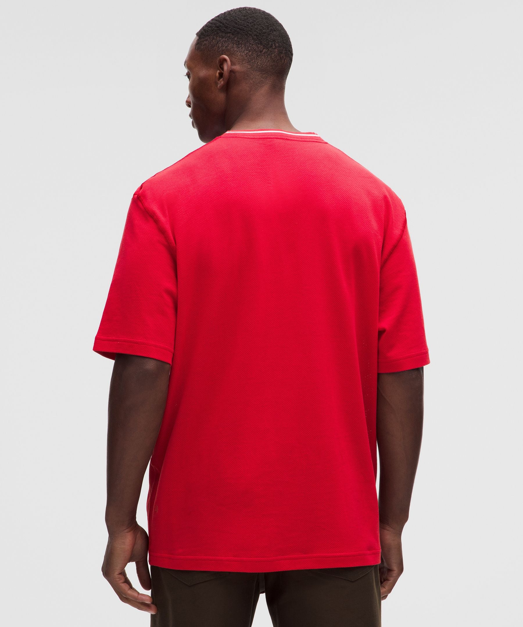 Lululemon Mesh-Knit Jersey Short-Sleeve Shirt
