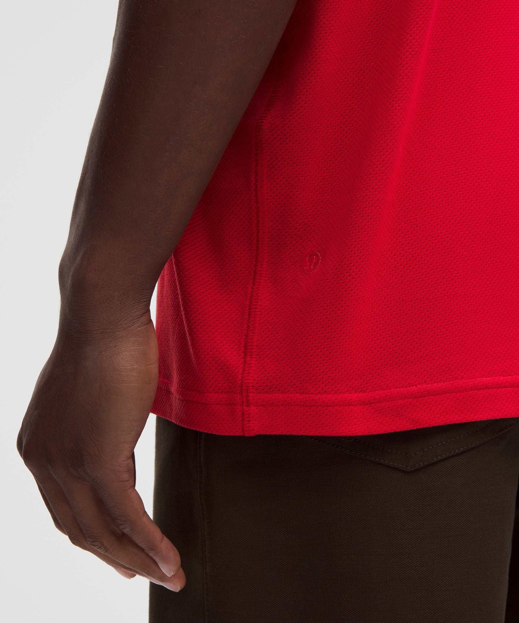 Lululemon Mesh-Knit Jersey Short-Sleeve Shirt