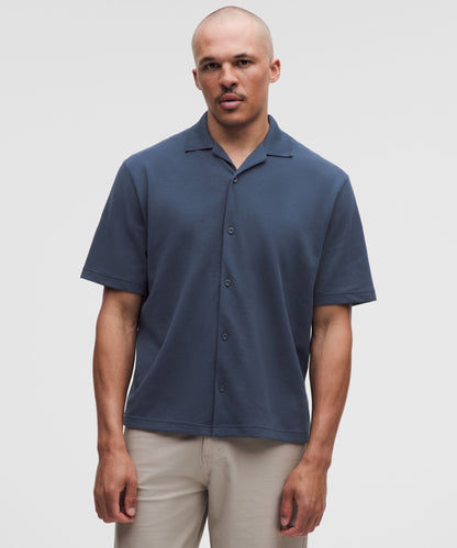 Lululemon Pique-Performer Camp-Collar-Shirt