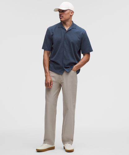 Lululemon Pique-Performer Camp-Collar-Shirt