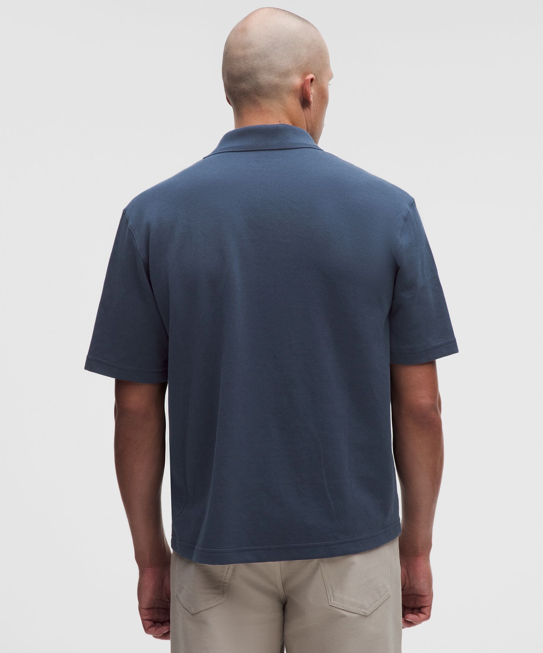 Lululemon Pique-Performer Camp-Collar-Shirt