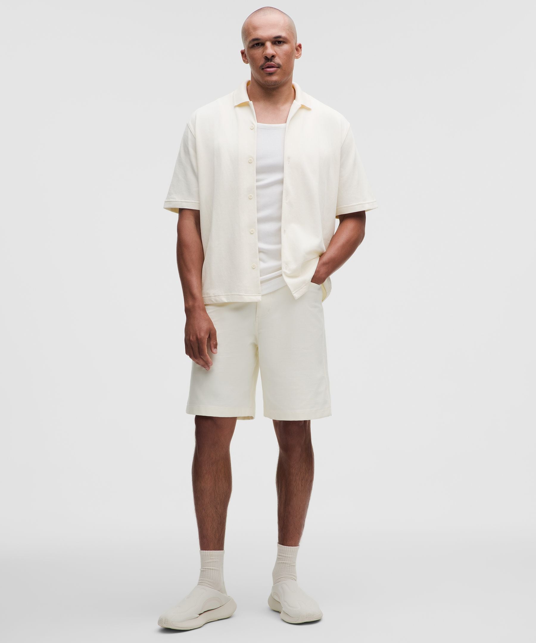 Lululemon Pique-Performer Camp-Collar-Shirt