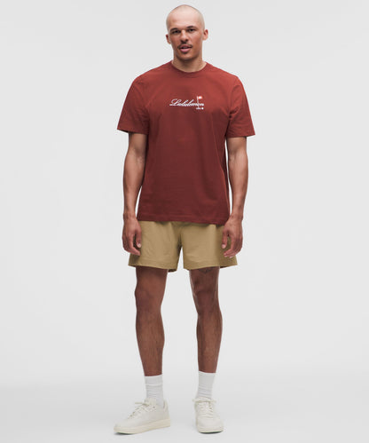 Lululemon Heavyweight Classic-Fit Cotton T-Shirt *Golf Flag