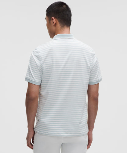 Lululemon Striped Short-Sleeve Golf Polo