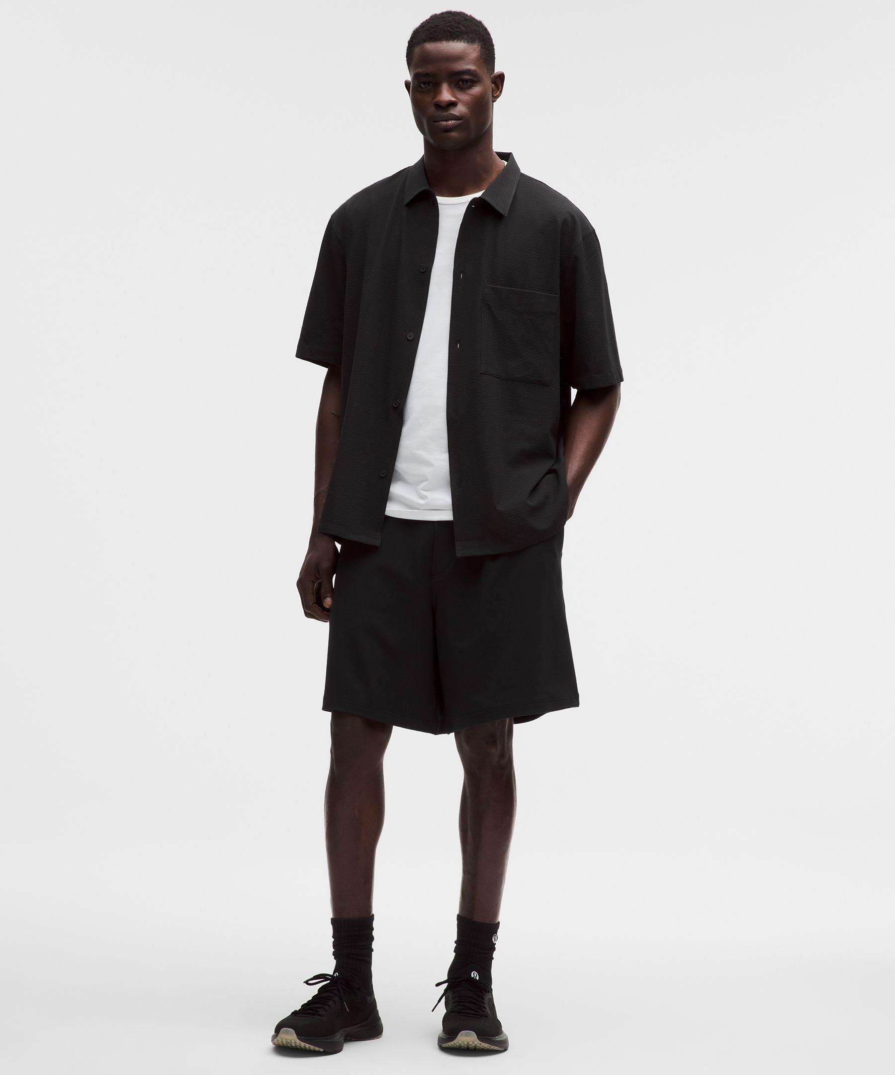 Lululemon Airing Easy Camp-Collar Shirt *Textured