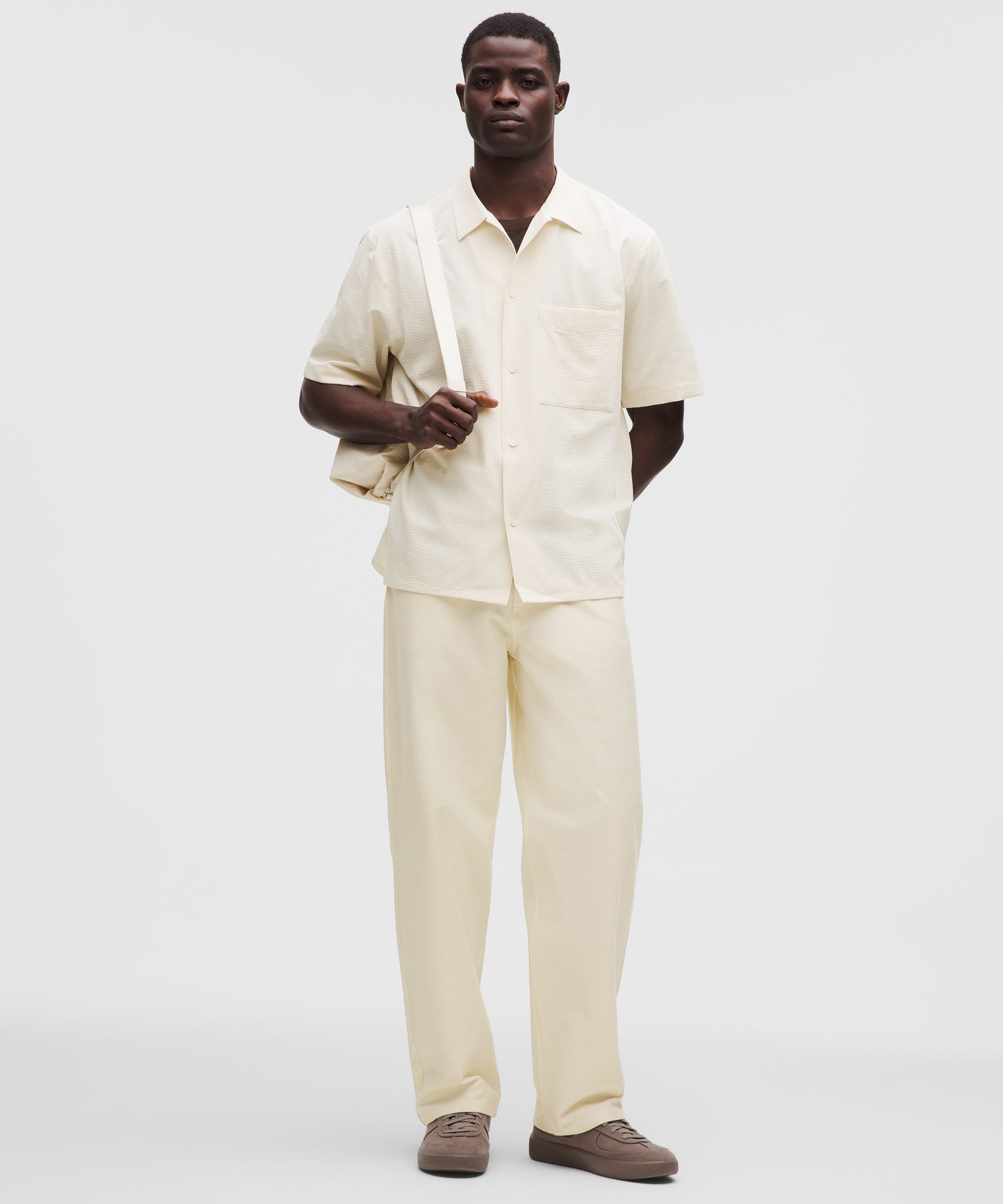 Lululemon Airing Easy Camp-Collar Shirt *Textured
