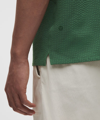 Lululemon Airing Easy Camp-Collar Shirt *Textured