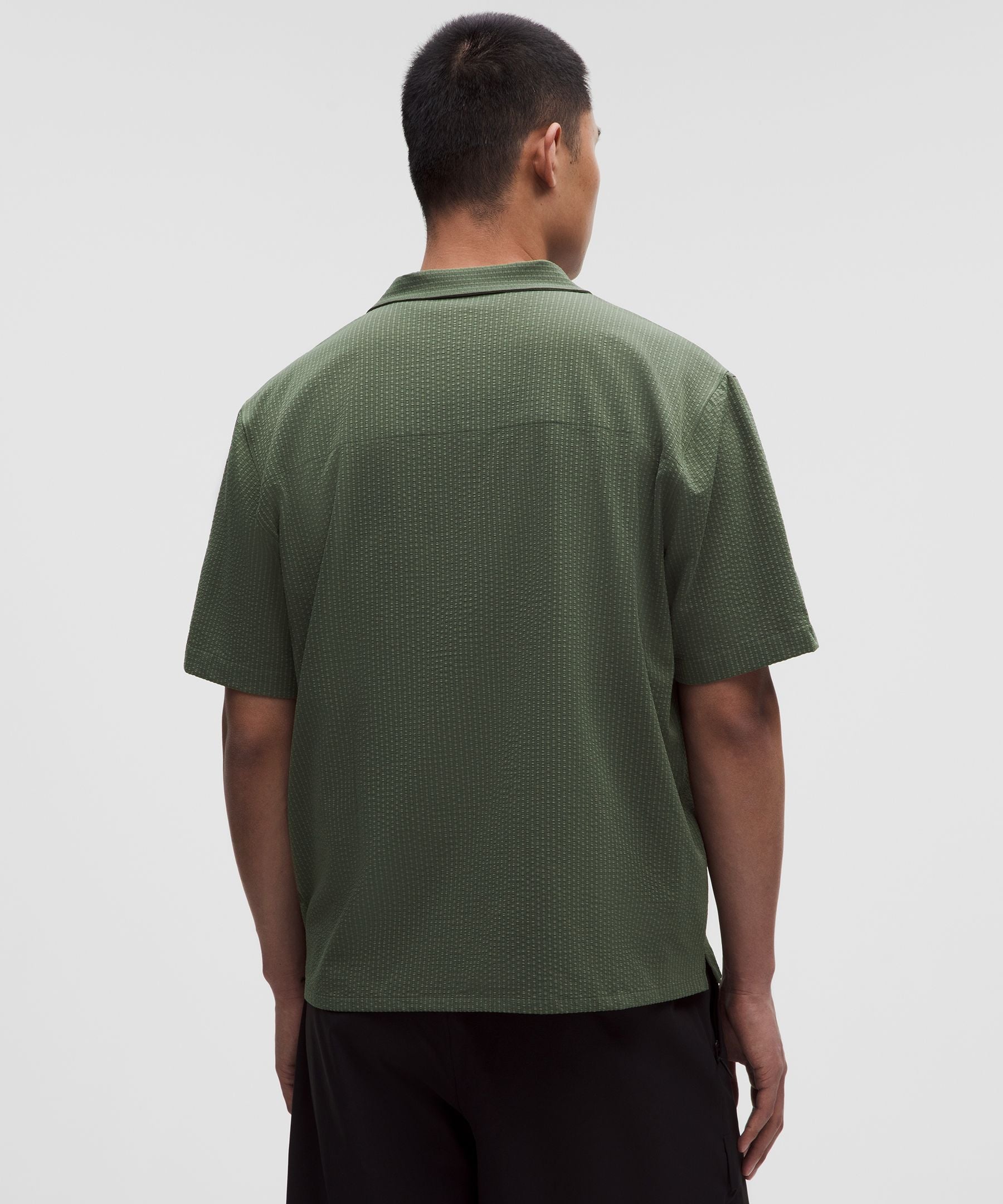 Lululemon Airing Easy Camp-Collar Shirt *Textured