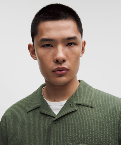 Lululemon Airing Easy Camp-Collar Shirt *Textured