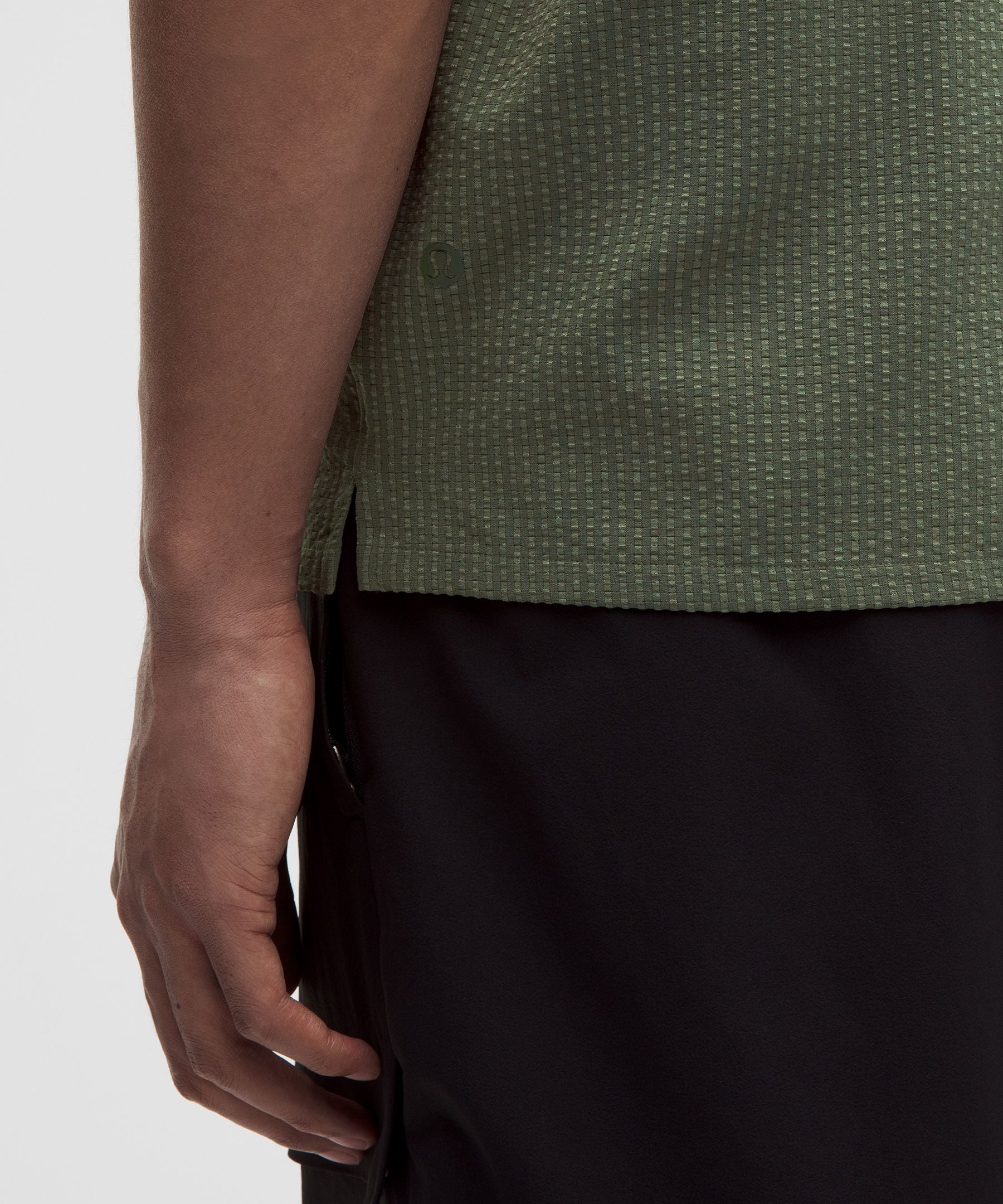 Lululemon Airing Easy Camp-Collar Shirt *Textured