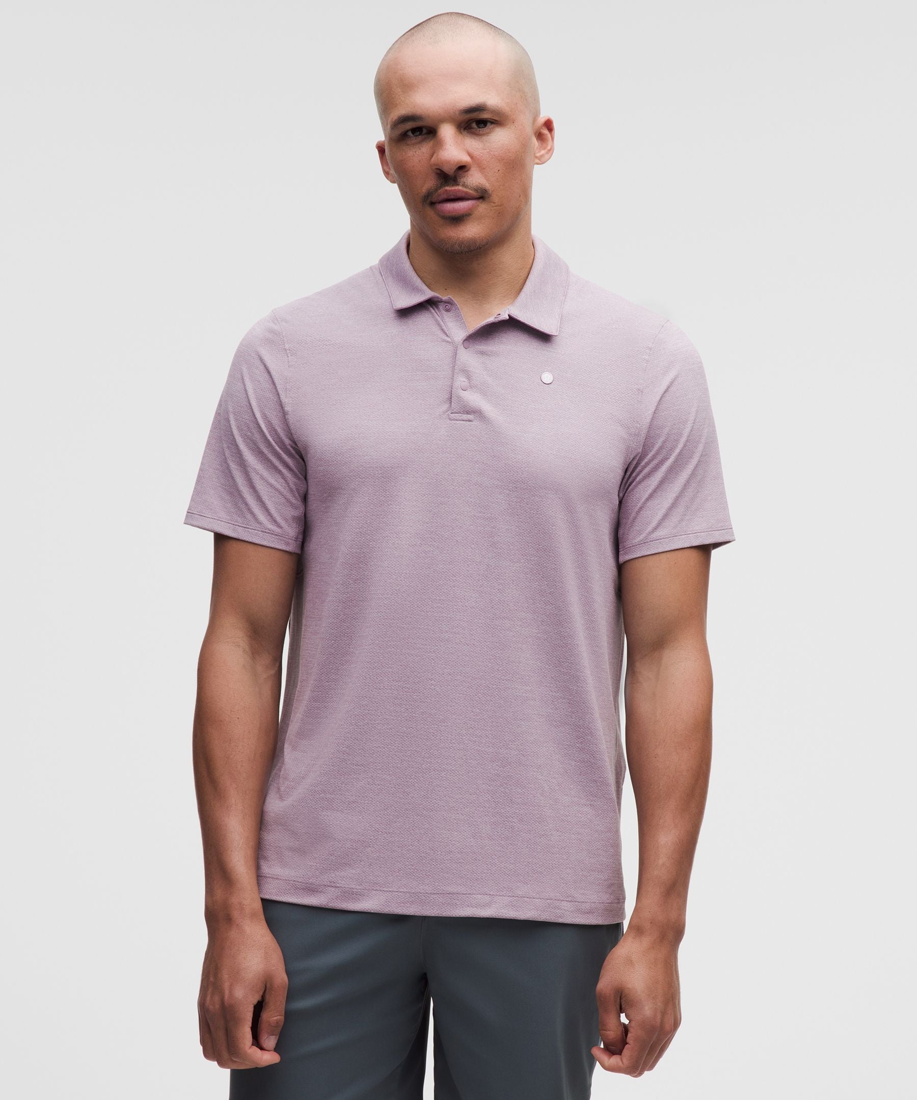 Lululemon Logo Sport Polo Short Sleeve
