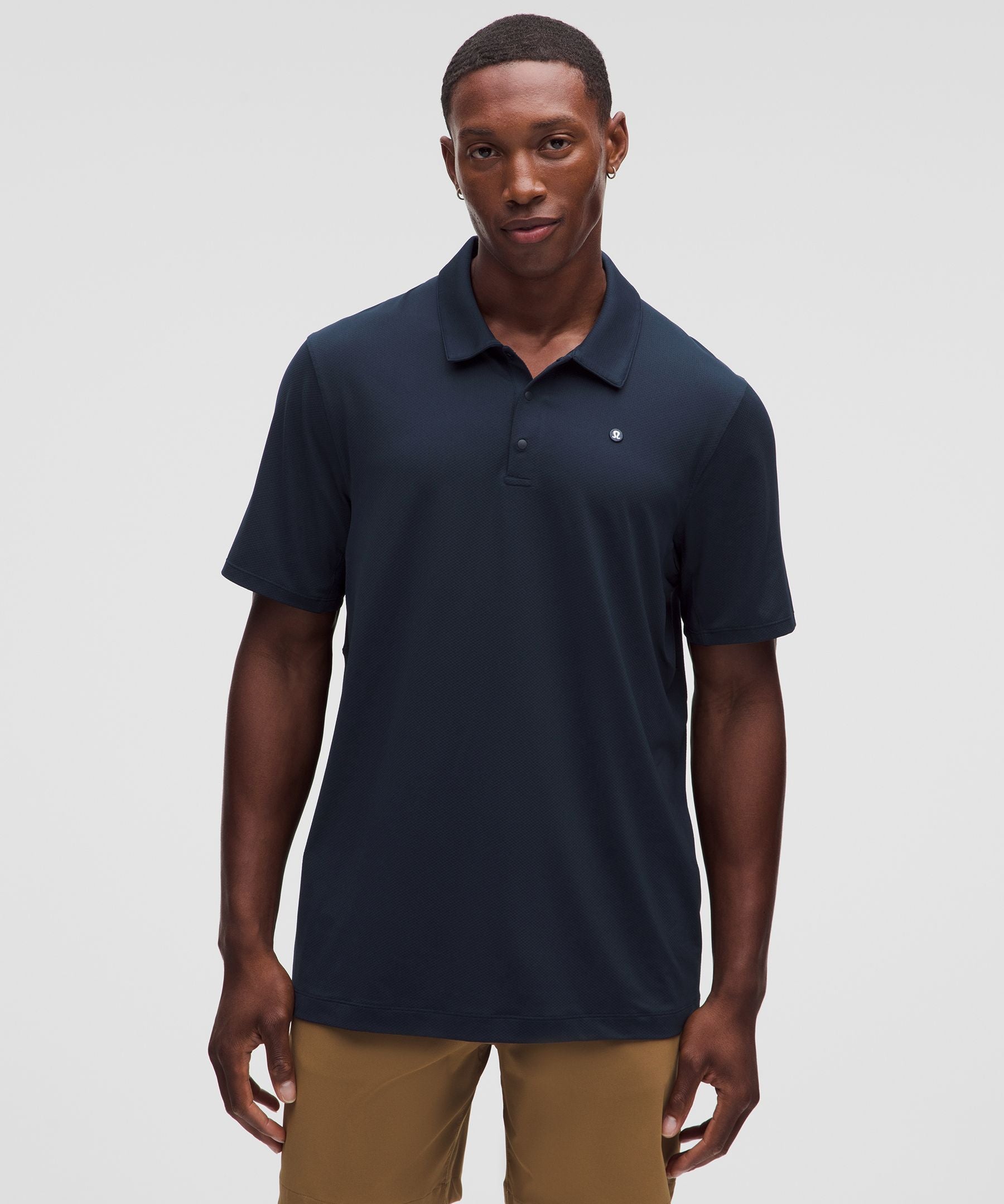 Lululemon Logo Sport Polo Short Sleeve