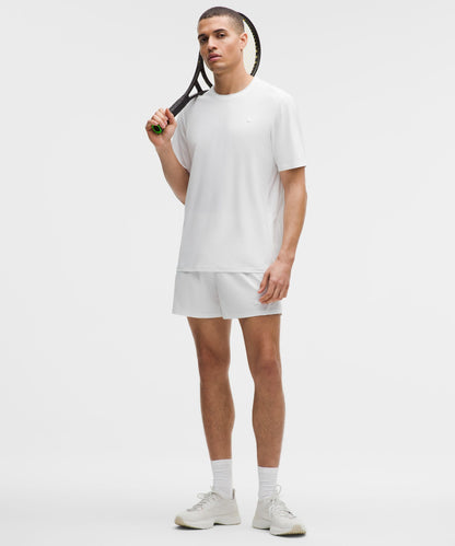 Lululemon UV-Protective Striped Mesh Tennis T-Shirt