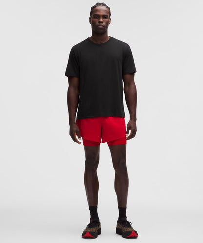 Lululemon Mile Maker Mesh Short-Sleeve T-Shirt