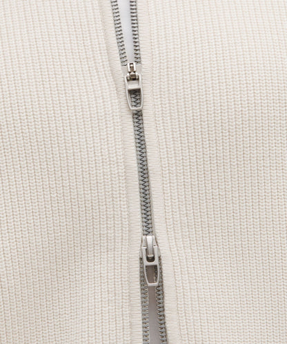 Lululemon Cotton-Blend Knit Full-Zip Sweater