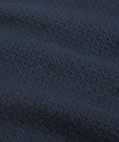 Lululemon Cotton-Blend Knit Long-Sleeve Polo Shirt