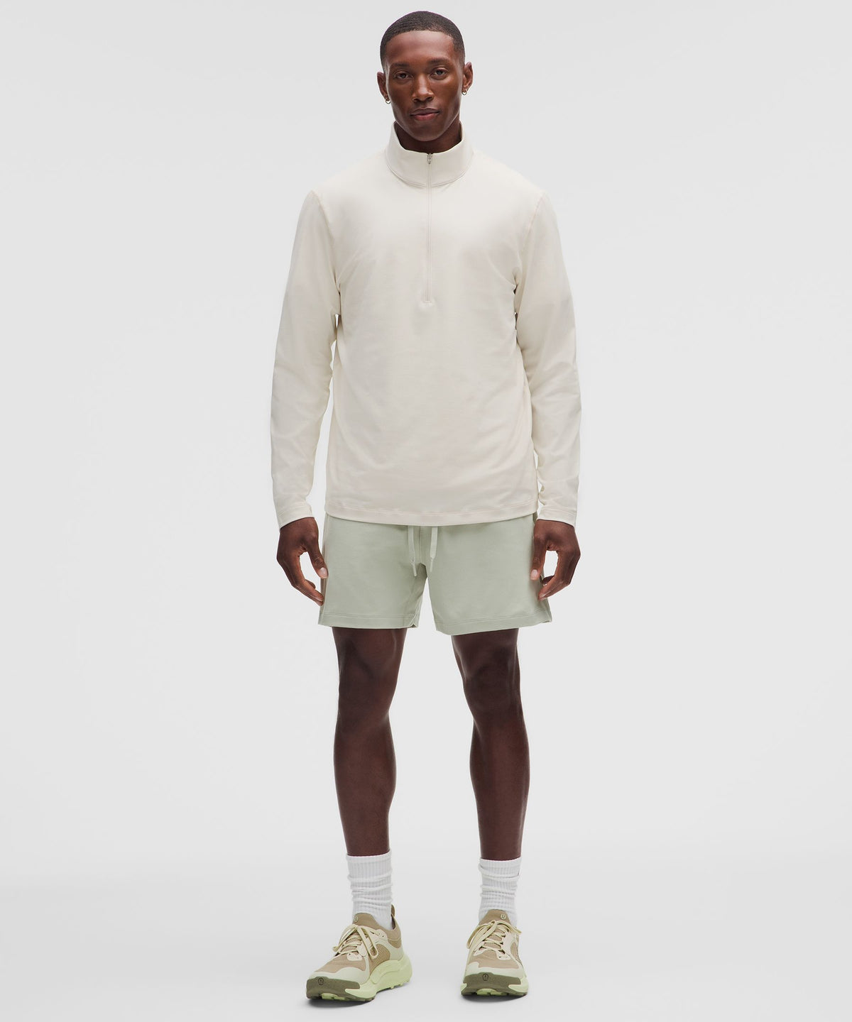 Lululemon Mesh Soft Jersey Half Zip